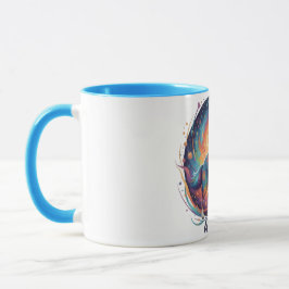 Cute Artistic Puppy Design for Dog Lovers Tasse