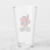 Cute as Heck Devil Glas (Rückseite)