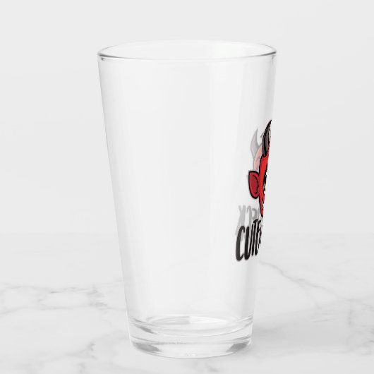 Cute as Heck Devil Glas (Rechts)