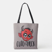 Cute as Heck Devil Tasche (Rückseite)
