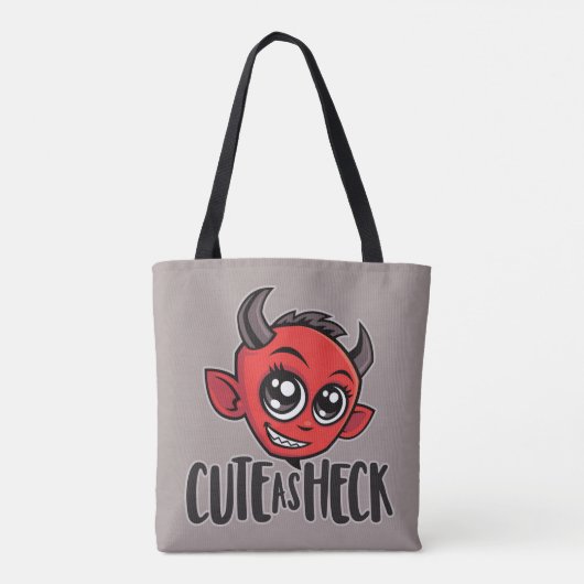 Cute as Heck Devil Tasche (Rückseite)