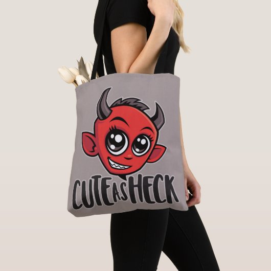 Cute as Heck Devil Tasche (Von Nahem)