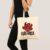 Cute as Heck Devil Tragetasche (Vorderseite (Produkt))