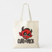 Cute as Heck Devil Tragetasche (Rückseite)