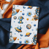 Cute Astronaut Cat Blast Off Space 1st Birthday Einladung