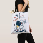 Cute Astronaut Space Cartoon Tote Bag Tasche (Von Nahem)