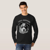 Cute Aussie Shepherd Australian Shepherd Saying Sh T-Shirt (Vorne ganz)