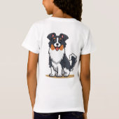 Cute Australian Shepherd-23144 T-Shirt (Rückseite)