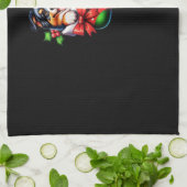 Cute Australian Shepherd Christmas Stocking Classi Geschirrtuch (Gefaltet)