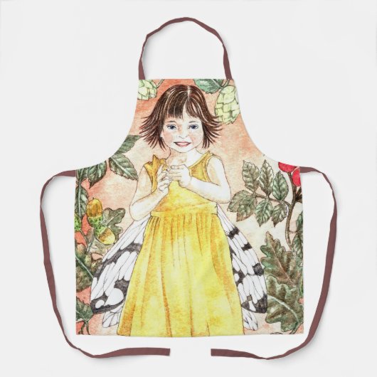 Cute Autumn Fairy Apron Schürze (Vorderseite)