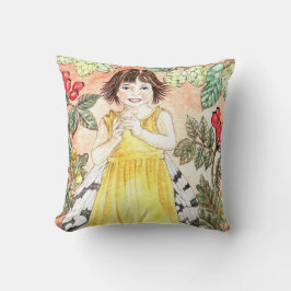 Cute Autumn Fairy Cushion Kissen