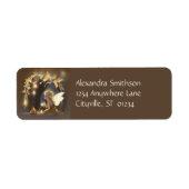 Cute Autumn Fairy with Glowing Flowers (Vorne)