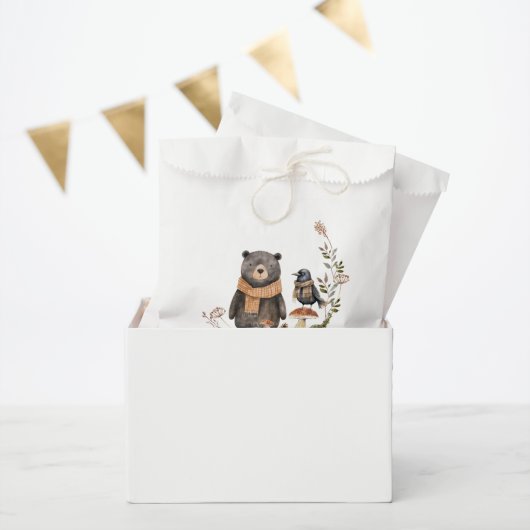 Cute Autumn | Woodland Forest Baby Shower Geschenktütchen (Party)