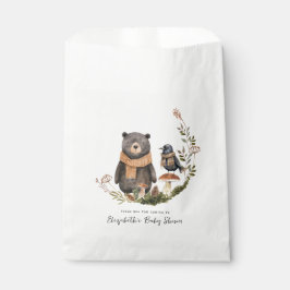 Cute Autumn | Woodland Forest Baby Shower Geschenktütchen