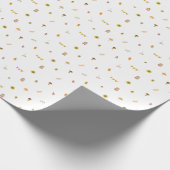 Cute Autumnal Elements Pattern. Geschenkpapier (Ecke)