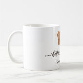 Cute Avocado and Toast Better Together Design Kaffeetasse (Links)