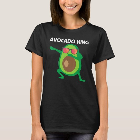 Cute Avocado For Men Dad Healthy Fruit Plant Food T-Shirt (Vorderseite)