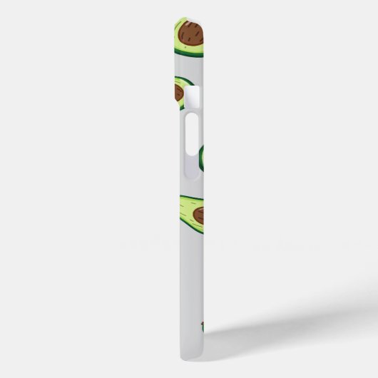 Cute Avocado Phone Case – Aesthetic Green Design (Rückseite / Links)
