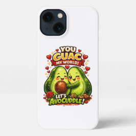 Cute Avocado Valentine’s Love Design, kawaii Love iPhone 13 Hülle