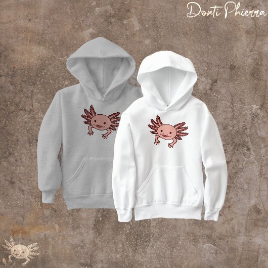 cute Axolotl Hoodie