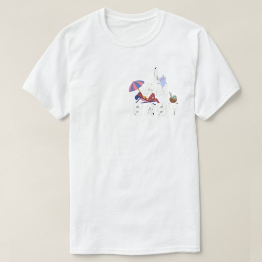 Cute Axolotl 'I Am Baby' Kawaii T-Shirt" T-Shirt (Design vorne)