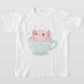Cute axolotl in a cup T-Shirt (Ablage )