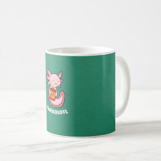 Cute Axolotl Lover Snaxolotl Kawaii Axolotl Food Kaffeetasse