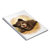 Cute Baby Bear Spiral Notebook Kawaii Notizblock (Rechte Seite)