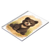 Cute Baby Bear Spiral Notebook Kawaii Notizblock (Linke Seite)