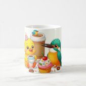 Cute Baby Birds Coffee Kaffeetasse (Mittel)