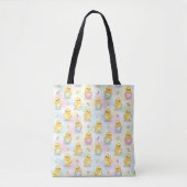 Cute Baby Chick Watercolor Easter Tasche (Vorderseite)