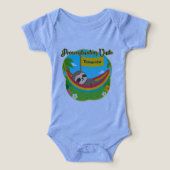 Cute baby cloth with funny design (Design Vorderseite)