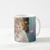 Cute Baby & Dog Christmas Mug Kaffeetasse (VorderseiteRechts)