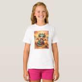 Cute Baby Dragon at Sunest T-Shirt (Vorne ganz)