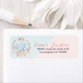 Cute baby elephant with floral wreath (Insitu)