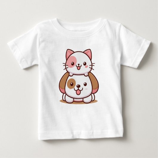 Cute Baby Fine Jersey T-Shirt (Vorderseite)