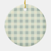 Cute baby first Christmas tree presents teddy bear Keramik Ornament (Hinten)