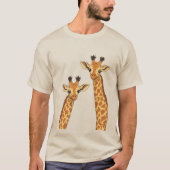 Cute Baby Giraffe T-Shirt (Vorderseite)