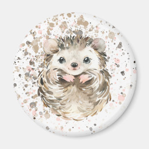 Cute Baby Hedgehog Magnet