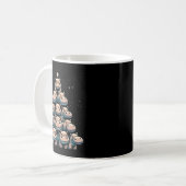 Cute Baby Hip Christmas Tree Hiptamus Christmas  Kaffeetasse (Vorderseite Links)