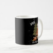 Cute Baby Its Cold Outside Bear And Fox T Shirt Kaffeetasse (VorderseiteRechts)