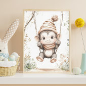 Cute Baby Jungle Animals Bilderwand Sets