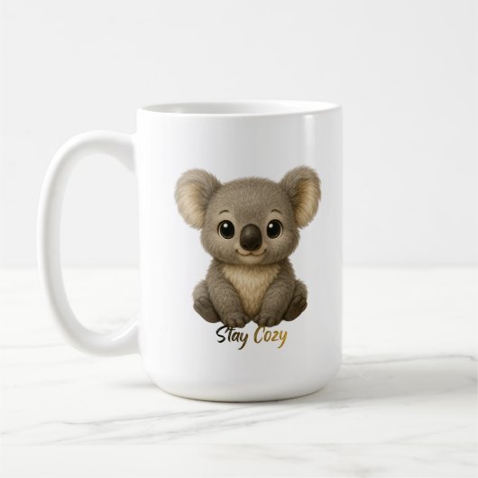 Cute Baby Koala Kaffeetasse (Links)