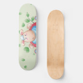 Cute Baby Lamb Skateboard (Vorderseite)