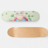 Cute Baby Lamb Skateboard (Horizontal)