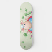 Cute Baby Lamb Skateboard (Vorderseite)