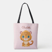 Cute Baby Leopard Safari Animal Kids Tasche (Rückseite)