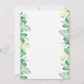 Cute Baby Lion Baby Shower Invitation Einladung (Rückseite)