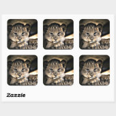 Cute Baby Lion Cub Stickers (Blatt)