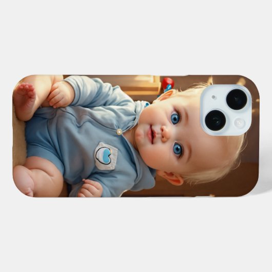 Cute Baby Logo Case-Mate Phone Case – iPhone 15 Ba (Rückseite (Horizontal))
